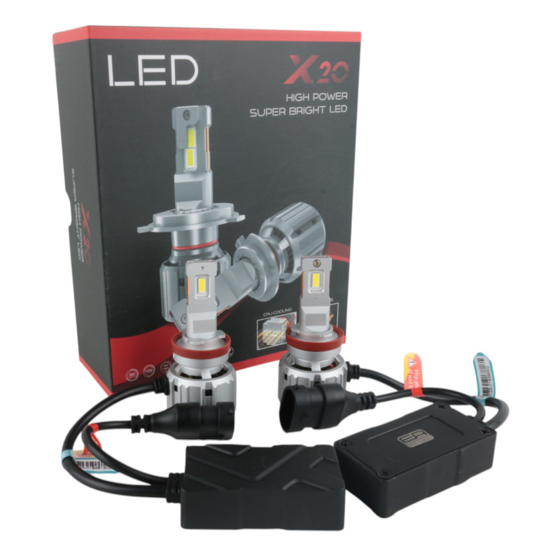 Світлодіодні лампи H11 EA Light X X20 15000Lm 5000K 12-24V 2 шт
