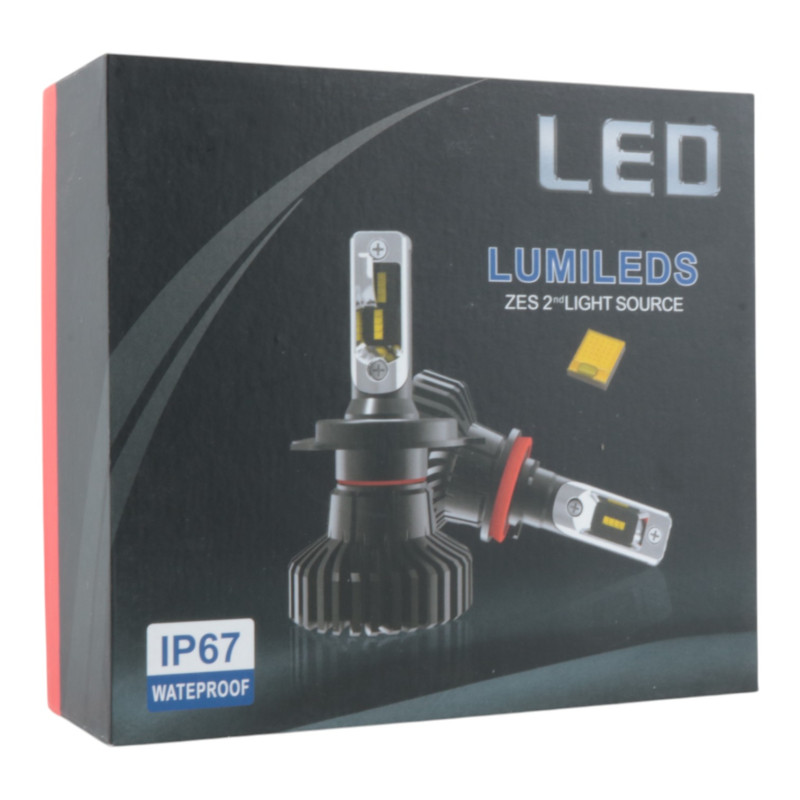 LED лампи H3 EA Light X X3 6000Lm Lumileds ZES 12/24V в ПТФ / протитуманки (2 шт.)