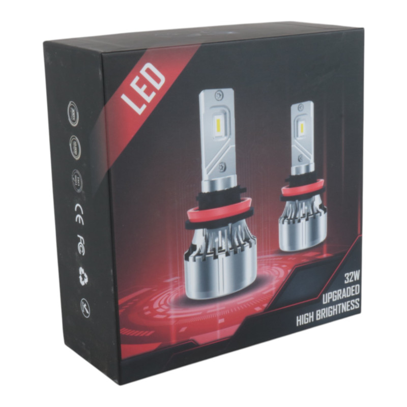 LED лампи H7 EA Light X з адаптером L02B (TK-108/113) 32W для авто головне світло (2 шт.)