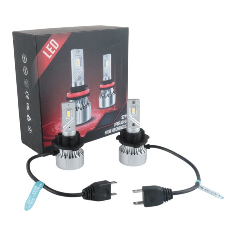 LED лампи H7 EA Light X з адаптером L02B (TK-108/113) 32W для авто головне світло (2 шт.)