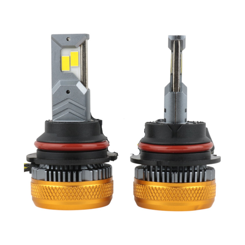 Світлодіодні LED лампи 9007 (HB5) EA Light X K100 CAN-BUS 5000K 15000Lm 9V-32V +500% кулер (комплект 2 шт.)