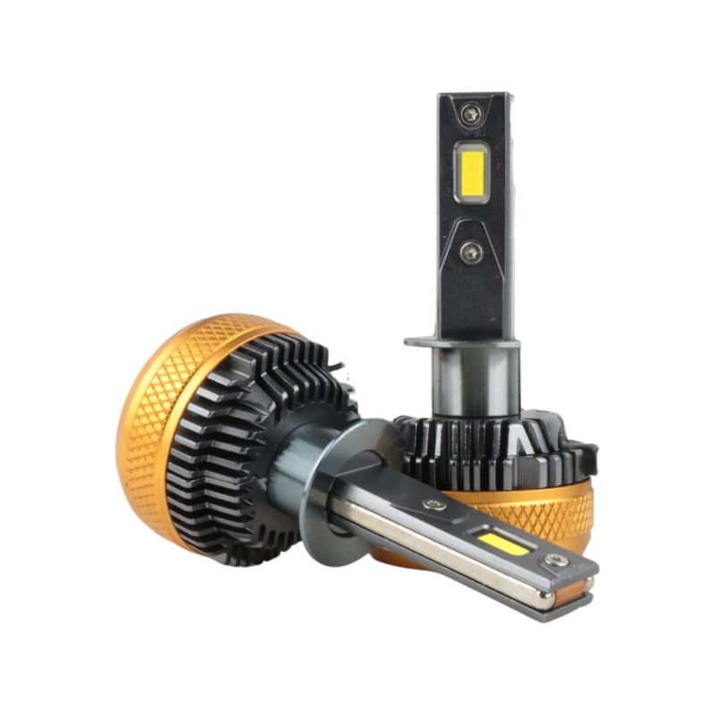Світлодіодні LED лампи H1 EA Light X K100 CAN-BUS 5000K 15000Lm 9V-32V +500% кулер для авто (комплект 2 шт.)