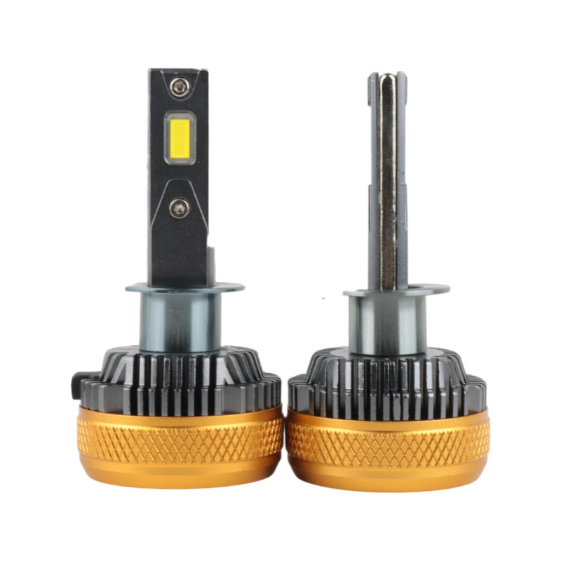 Світлодіодні LED лампи H1 EA Light X K100 CAN-BUS 5000K 15000Lm 9V-32V +500% кулер для авто (комплект 2 шт.)