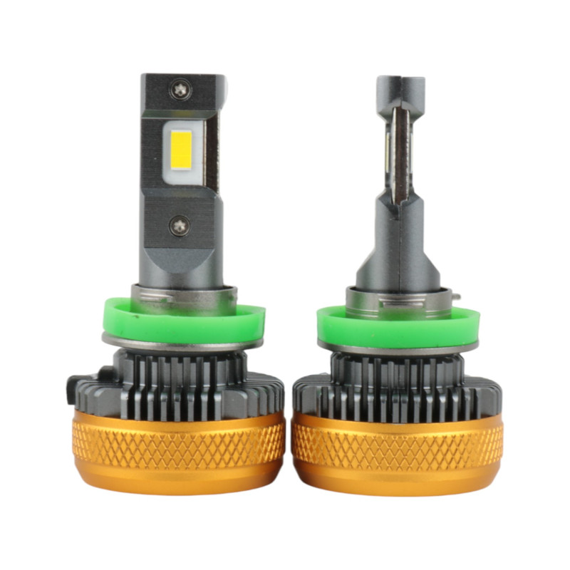 Світлодіодні LED лампи H11 EA Light X K100 CAN-BUS 5000K 15000Lm 9V-32V кулер для авто головне світло/ПТФ (комплект 2 шт.)