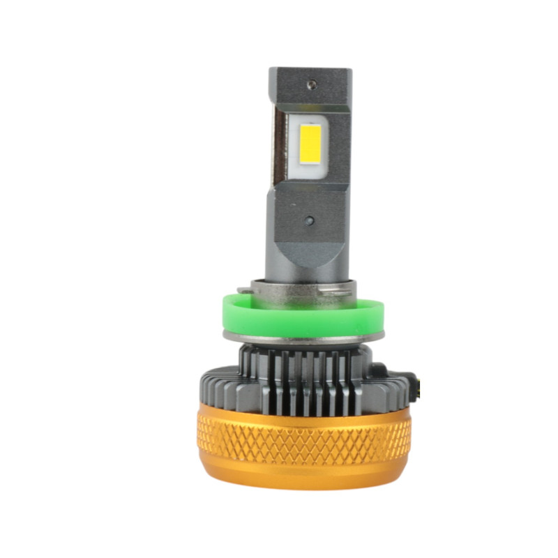 Світлодіодні LED лампи H11 EA Light X K100 CAN-BUS 5000K 15000Lm 9V-32V кулер для авто головне світло/ПТФ (комплект 2 шт.)