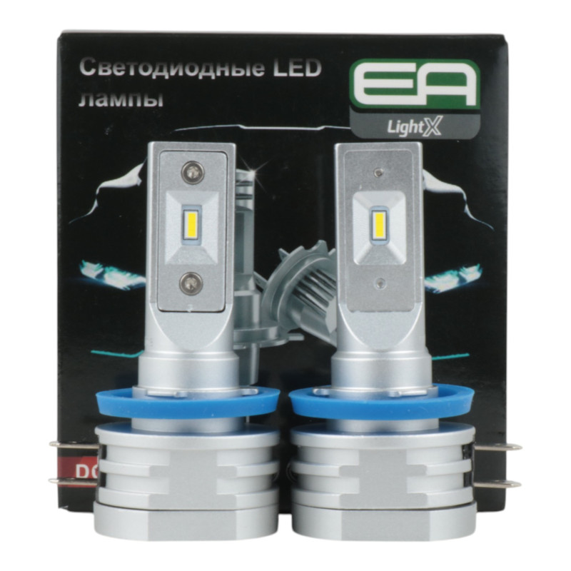 LED лампи H11B EA Light X E1 3600Lm 5000K 9-32V 2 шт