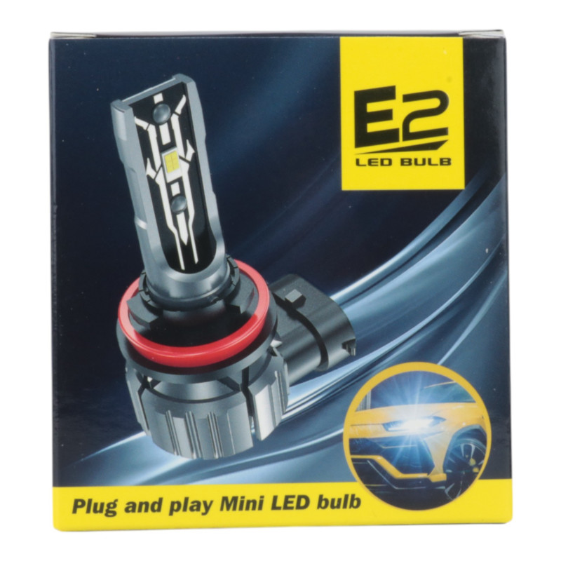 LED лампи H27 EA Light X E2 5000K 3600Lm 9-32V 2шт