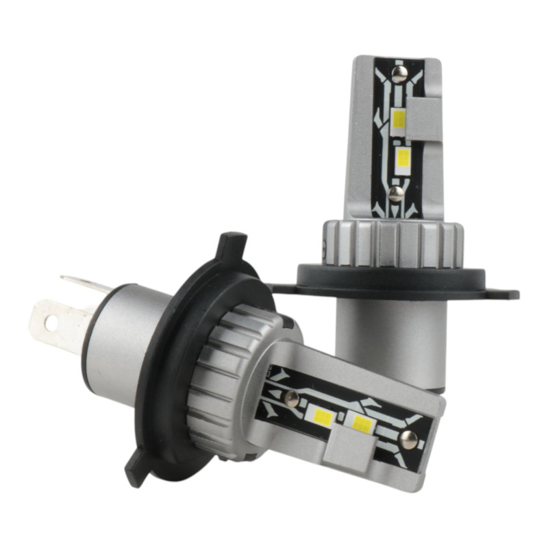 LED лампи H4 EA Light X E2 3600Lm 5000K 12/24V Mini для авто ближнє/дальнє світло (2 шт.)