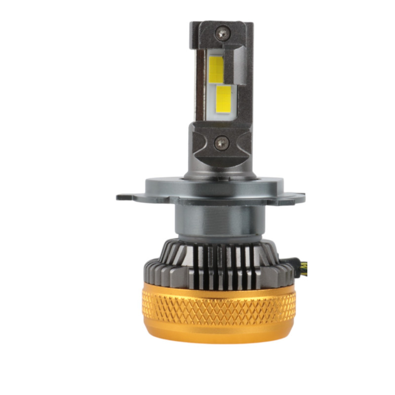 Світлодіодні LED лампи H4 EA Light X K100 CAN-BUS 5000K 15000Lm 9V-32V +500% кулер для авто (комплект 2 шт.)