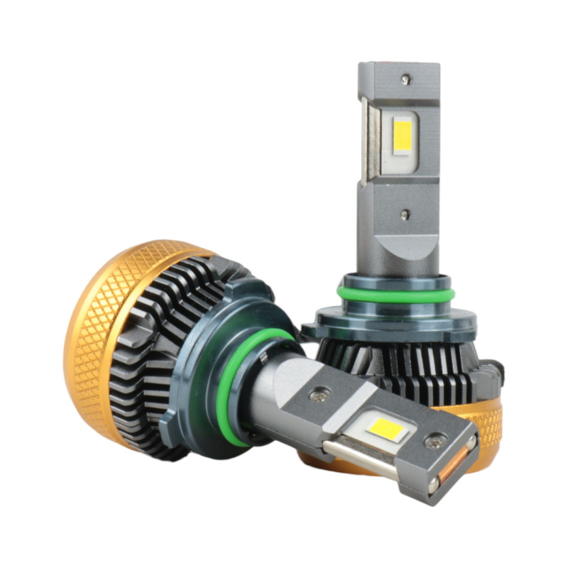 Світлодіодні LED лампи HB4 (9006) EA Light X K100 CAN-BUS 5000K 15000Lm 9V-32V +500% кулер (комплект 2 шт.)