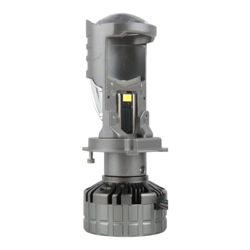 Світлодіодні LED лампи H4 EA Light X L12 +500% 5000K 12000Lm 9V-36V лінзовані міні бі-лед кулер (комплект 2 шт.)