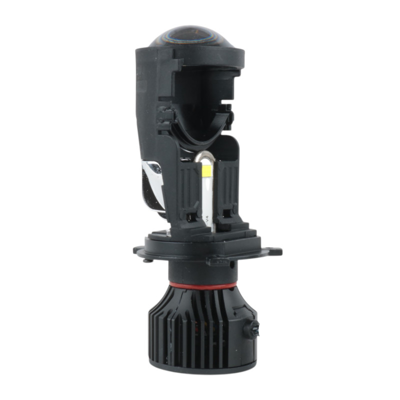 Світлодіодні LED лампи H4 EA Light X M01S 130W 5000K 10000Lm 12V-24V лінзовані міні бі-лед кулер (комплект 2 шт.)