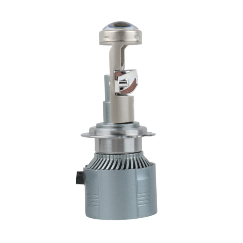 Світлодіодні LED лампи H7 EA Light X A80 5000K 6000Lm 12V-24V лінзовані міні бі-лед кулер (комплект 2 шт.)