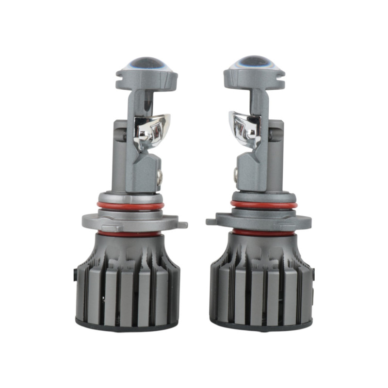 Світлодіодні LED лампи HB3/HB4 EA Light X L10 +350% 5500K 10000Lm 9V-16V лінзовані міні бі-лед кулер (комплект 2 шт.)