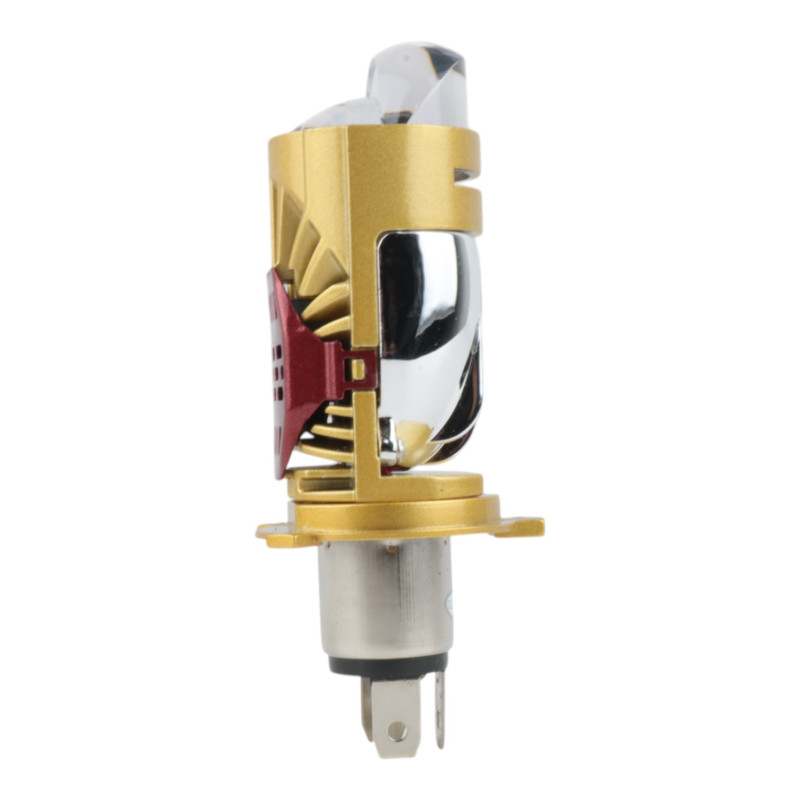 Світлодіодні LED лампи H4 EA Light X M01J 5000K 5500Lm 12V-24V лінзовані міні бі-лед кулер (комплект 2 шт.)