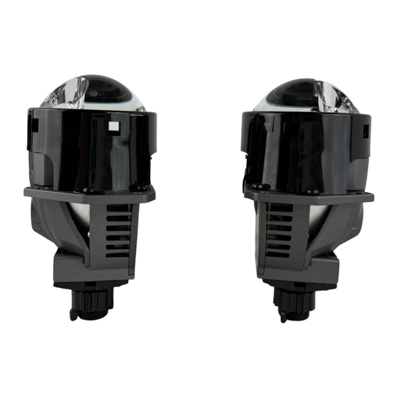 Bi-LED лінзи 3.0" X9 EA Light X 55/95W 6000K подвійний рефлектор ближнє/далеке світло (2 шт.) (03629)