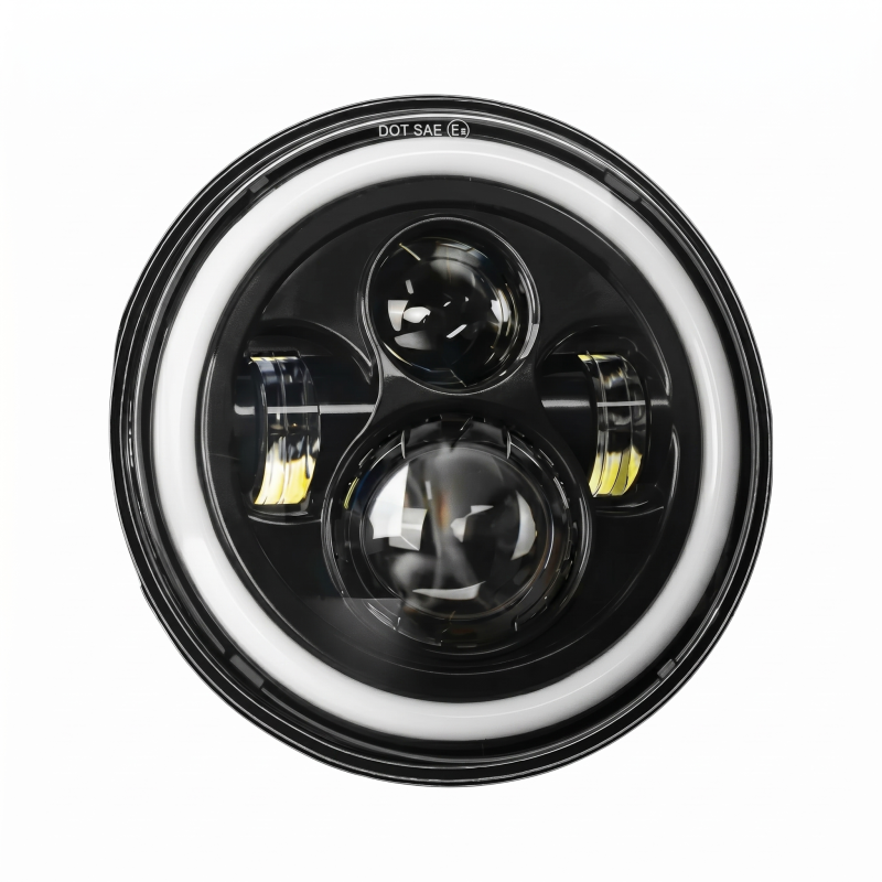 Світлодіодна LED фара EA Light X 5.7" Bi-LED з ДХВ (Ближнє/Дальнє світло, 45W, ВАЗ 2103/2106) 1 шт.