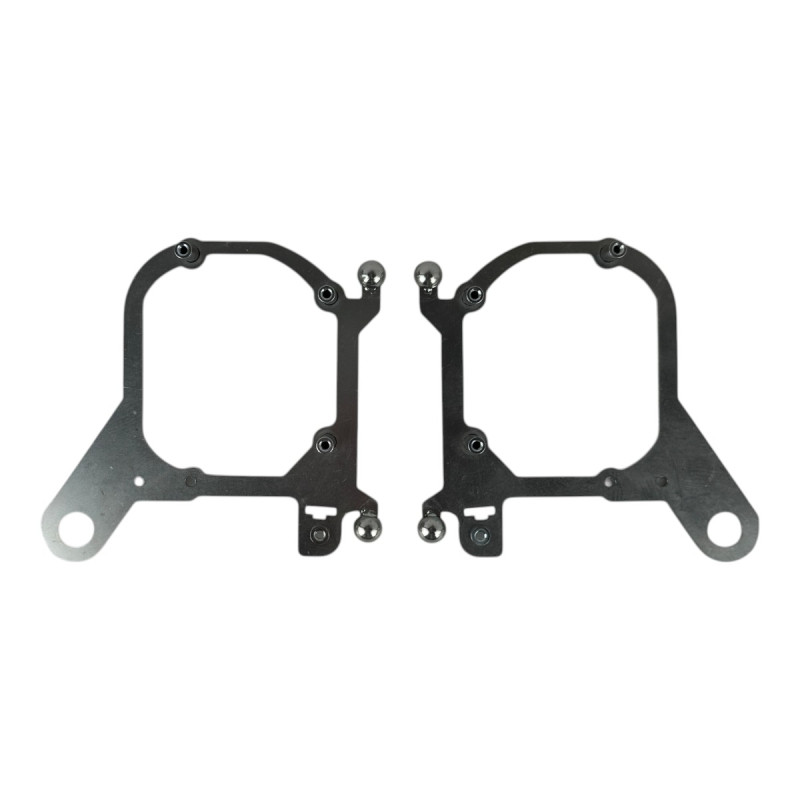 Рамки лінз Jeep Cherokee (19-21) Під штатні LED фари / Перехідні адаптери Hella 3R 3.0" YT-HL-291
