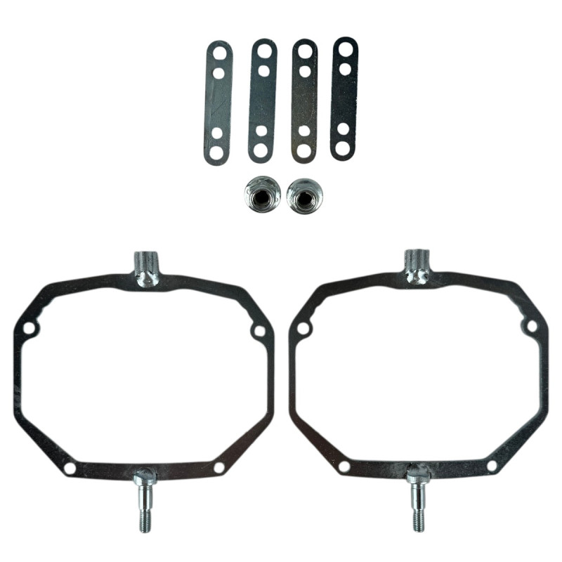 Рамки лінз Land Rover Evoque AFS 2011-2015 (3.0" Hella 3R Bi-LED) — перехідні адаптери для заміни оптики YT-JL-08