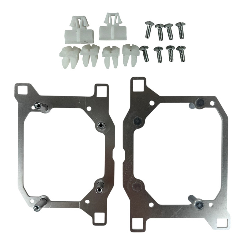 Рамки лінз Lexus RX 2004-2020 без AFS (3.0" Bi-LED/Ксенон) — перехідні адаптери для заміни штатної оптики RX330/350 YT-HL-03
