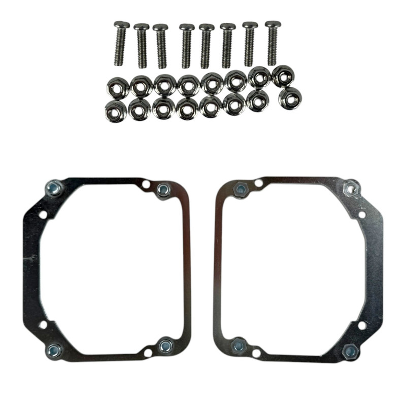 Рамки лінз Nissan Tiida (19-21) Замість LED фар / Перехідні Hella 3R 3.0" (Комплект) TC-HL-308