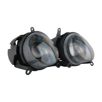 LED Протитуманні фари Mitsubishi Lancer X/10 (Лансер 10) 64W Лінзовані ПТФ 5000K Light X комплект