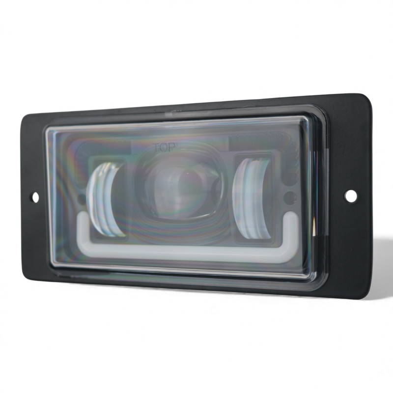LED Протитуманні фари ВАЗ 2110-2115 / 2114 / 2113 з ДХО (DRL) 40W Лінзовані ПТФ Light X комплект