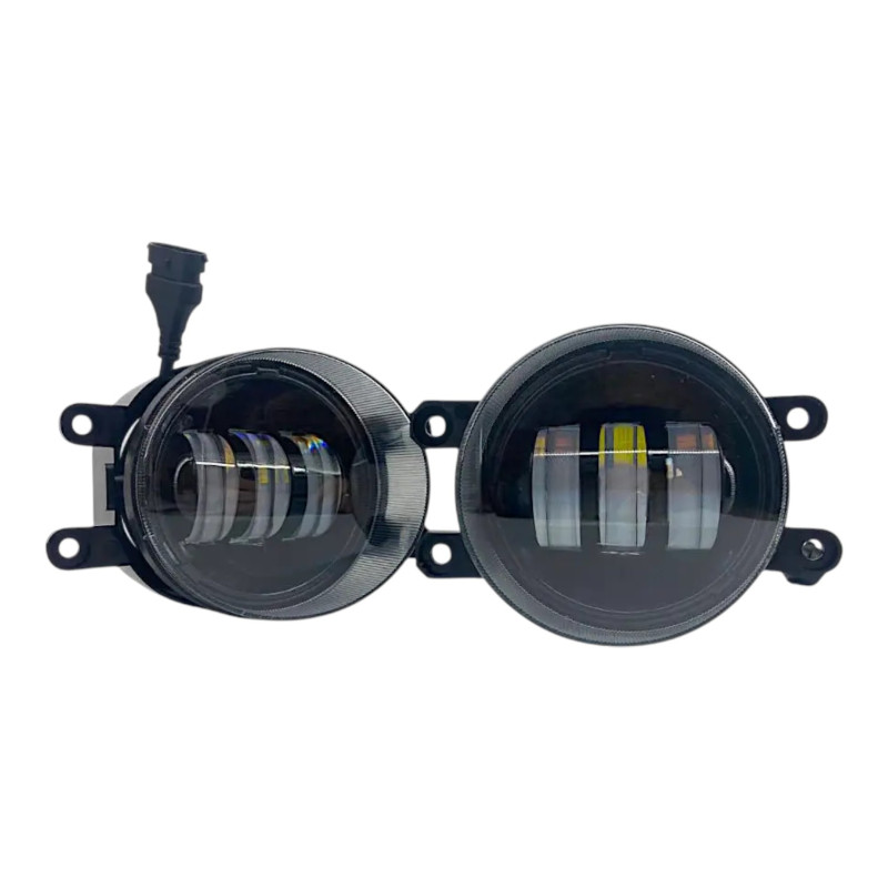 LED Протитуманні фари Toyota Camry / Corolla / RAV4 / Prado (Тойота) 3 Лінзи 30W ПТФ Light X комплект