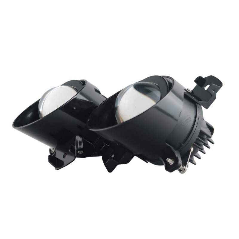 LED Протитуманні фари Nissan Rogue / X-Trail T32 / Qashqai (Нісан) 60W Лінзовані ПТФ 5000K Light X комплект