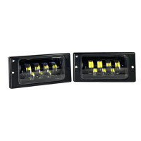 Протитуманні фари ВАЗ 2110-15 LED 50W лінзовані с СТМ комплект (01776)