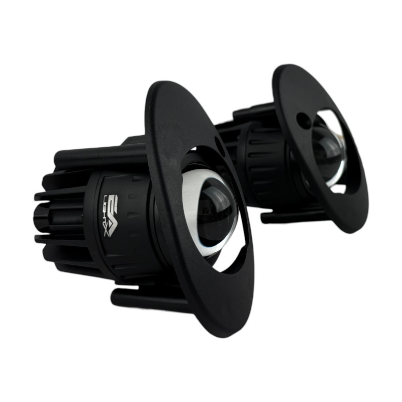 Світлодіодні протитуманні фари LED лінзи EA Light X A1 Honda 2" 80W 12-24V білі (комплект 2 шт.)
