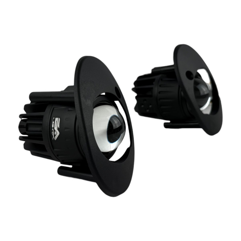 Світлодіодні протитуманні фари LED лінзи EA Light X A1 Honda 2" 80W 12-24V білі (комплект 2 шт.)