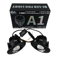 Світлодіодні протитуманні фари LED лінзи EA Light X A1 Honda 2" 80W 12-24V білі (комплект 2 шт.)