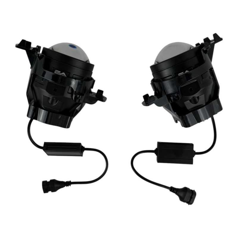 Світлодіодні протитуманні фари LED лінзи EA Light X A1 Nissan 90W 12-24V білі з кріпленням 2 вуха (комплект 2 шт.)