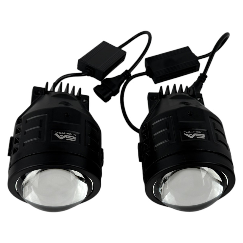 Світлодіодні протитуманні фари LED лінзи EA LightX A1 Toyota Land Cruiser Prado 120 90W 12-24V білі (комплект 2 шт.)