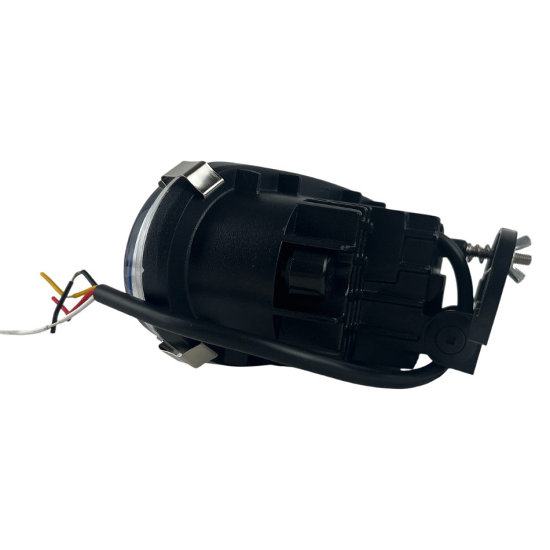 LED Протитуманні фари Daewoo Lanos / Sens (Ланос) 3 Лінзи 60W + ДХО (DRL) Світлодіодні ПТФ Light X комплект
