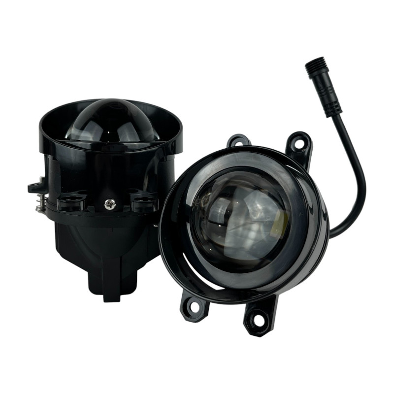 LED Протитуманні фари Toyota Camry / Corolla / RAV4 / Prado (Тойота) 100W Лінзовані ПТФ Light X комплект