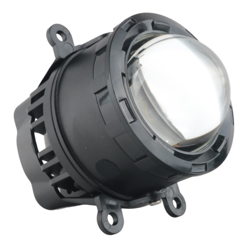 Дворежимні LED ПТФ Renault / Toyota / Mitsubishi / Lada 60W Біло-Жовте світло (3000K/6000K) Лінзи Light X комплект