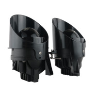 LED Протитуманні фари VW Passat B6 (Пасат Б6) 60W Лінзовані ПТФ 6000K Light X комплект