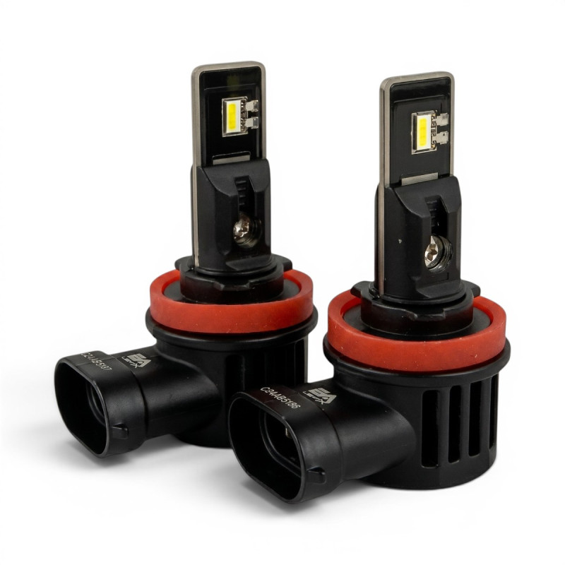 LED лампи H11 EA Light X E4 8000Lm 5000K CSP 9-32V для авто головне світло / ПТФ (2 шт.)