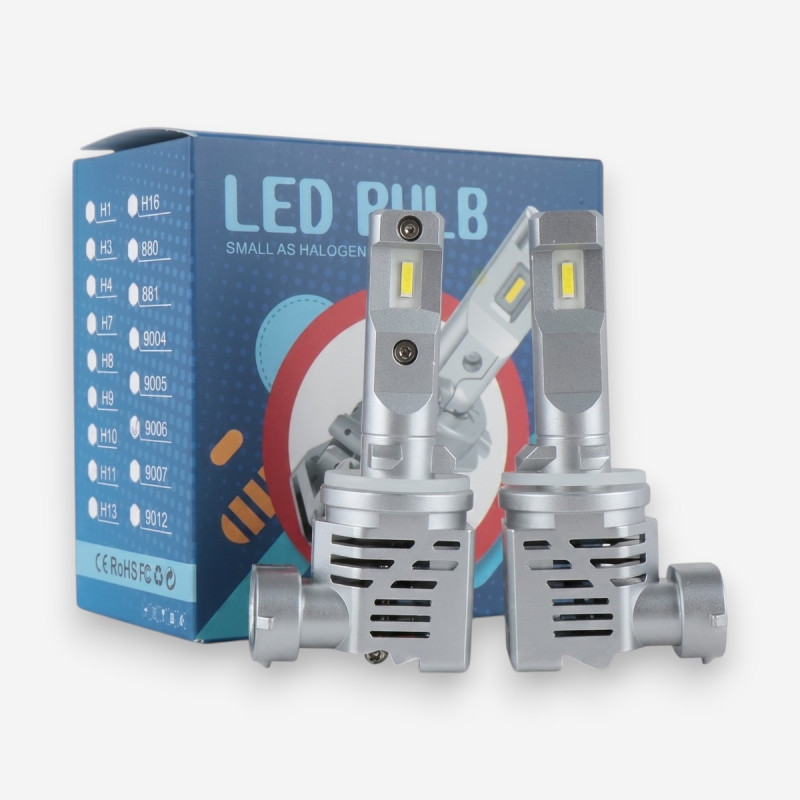 LED лампи H27 EA Light X М4 3200Lm 5500K 12-24V 2 шт