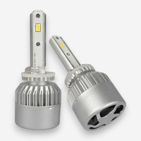 LED лампи H27 EA Light X S2 8000Lm 5000K CSP 12/24V для авто у протитуманні фари / ПТФ (2 шт.)