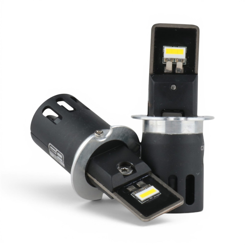 LED лампи H3 EA Light X E4 8000Lm 5000K CSP 9-32V для авто протитуманні фари / ПТФ (2 шт.)