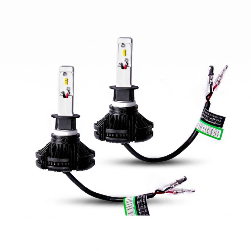 LED лампи H3 EA Light X X3 6000Lm 50W Lumileds ZES 12/24V в ПТФ / протитуманки (2 шт.)