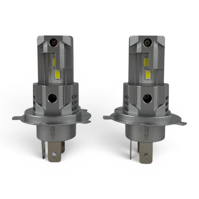 LED лампи H4 EA Light X M6X 4000Lm 6000K 12V для авто ближнє/дальнє світло (2 шт.)