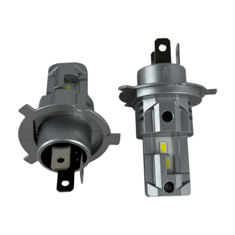 LED лампи H4 EA Light X M6X 4000Lm 6000K 12V для авто ближнє/дальнє світло (2 шт.)