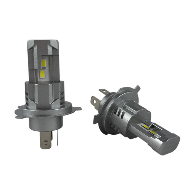 LED лампи H4 EA Light X M6X 4000Lm 6000K 12V для авто ближнє/дальнє світло (2 шт.)