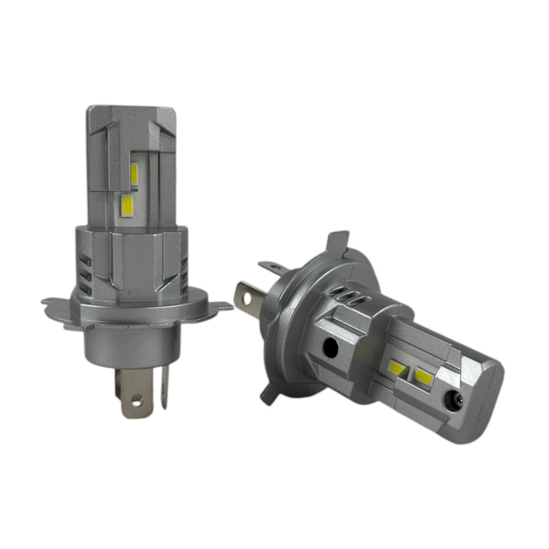 LED лампи H4 EA Light X M6X 4000Lm 6000K 12V для авто ближнє/дальнє світло (2 шт.)