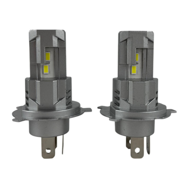 LED лампи H4 EA Light X M6X 4000Lm 6000K 12V для авто ближнє/дальнє світло (2 шт.)