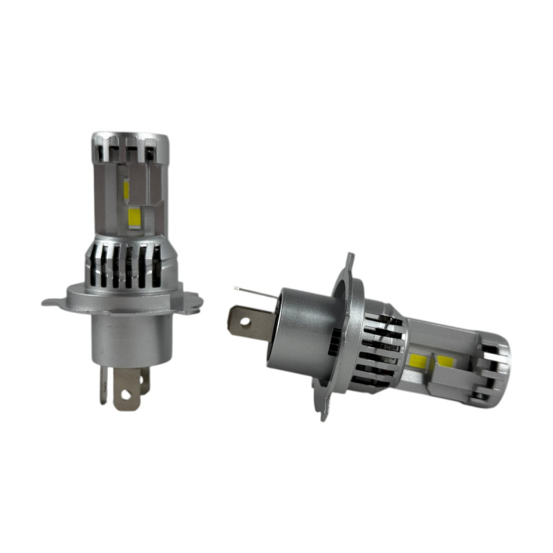 LED лампи H4 EA Light X M8S 8000Lm 6000K 12V для авто ближнє/дальнє світло (2 шт.)